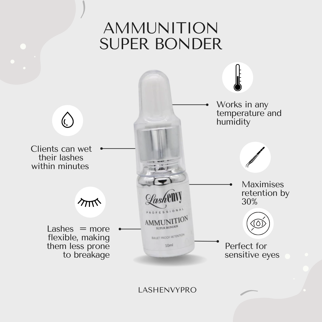 Super Bonder Eyelash Adhesive Curing Accelerator Lash Envy Pro