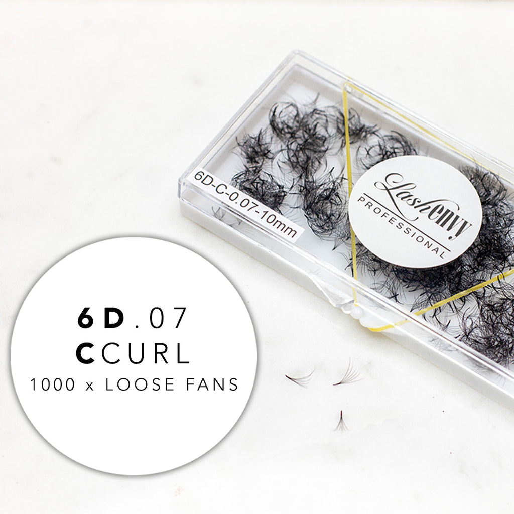 Loose promade premade volume fans
