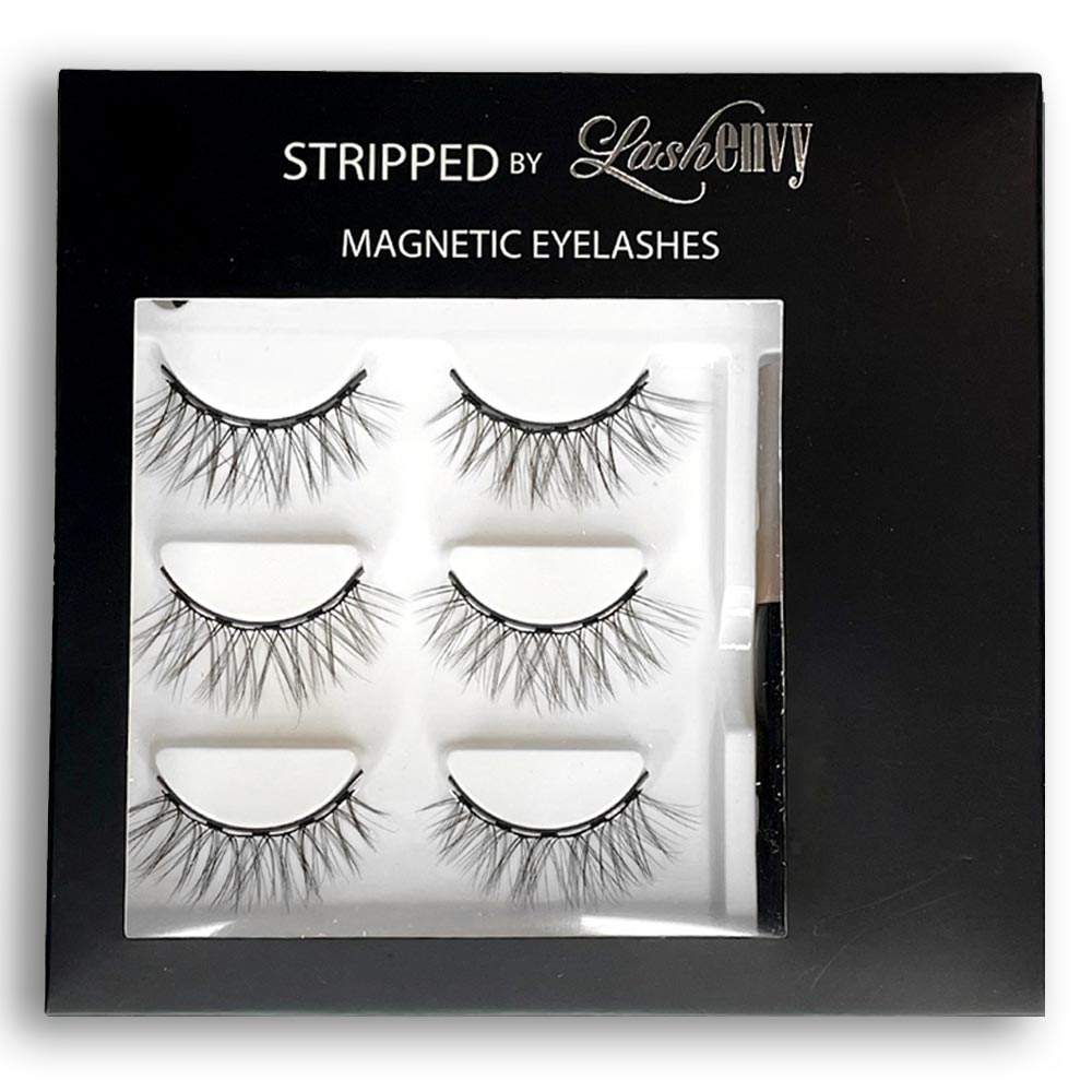 STRIPPED MAGNETIC LASHES "ANGELIC" ($21 WHOLESALE)